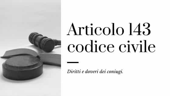 Articoli codice civile diritto di famiglia - Acquaviva Canzi